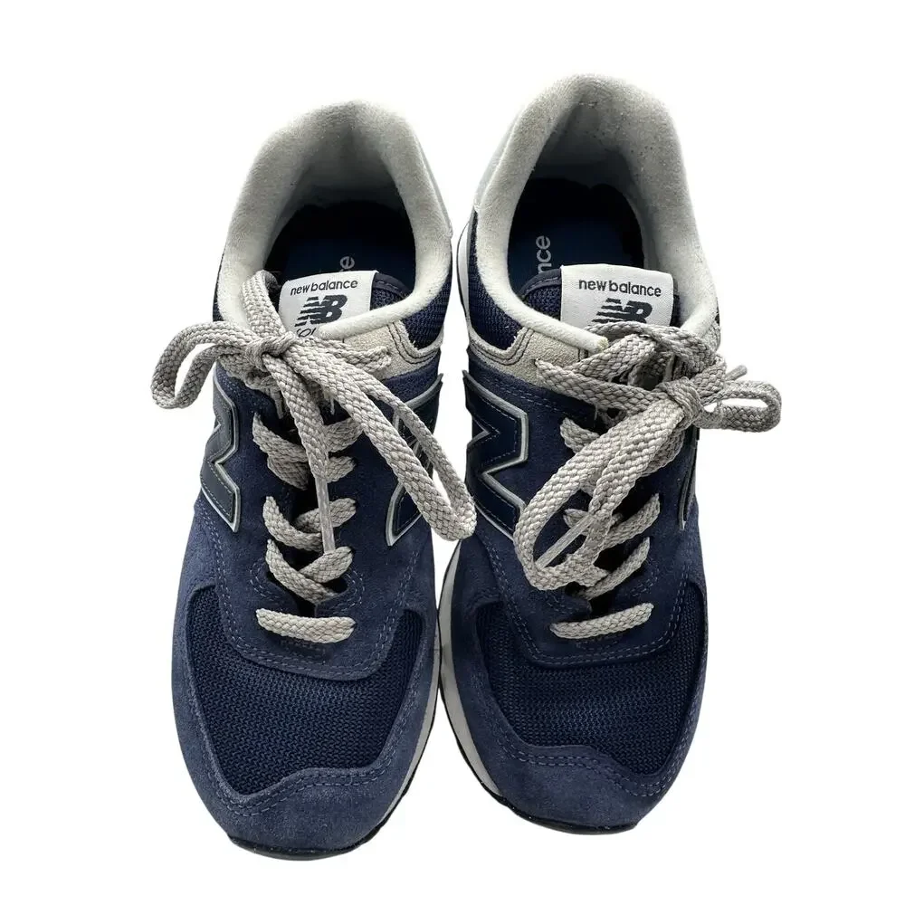 New Balance 574 Classic WL574EVN Navy Suede ENCAP Sneakers Women’s Size 7 B